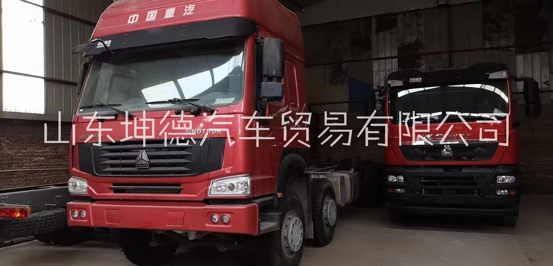 供求信息【坤德汽车贸易有限公司】  重汽8x4大泵自卸车 重汽8x重汽8x4大泵自卸底盘做9.64大泵自卸底盘做9.6图片