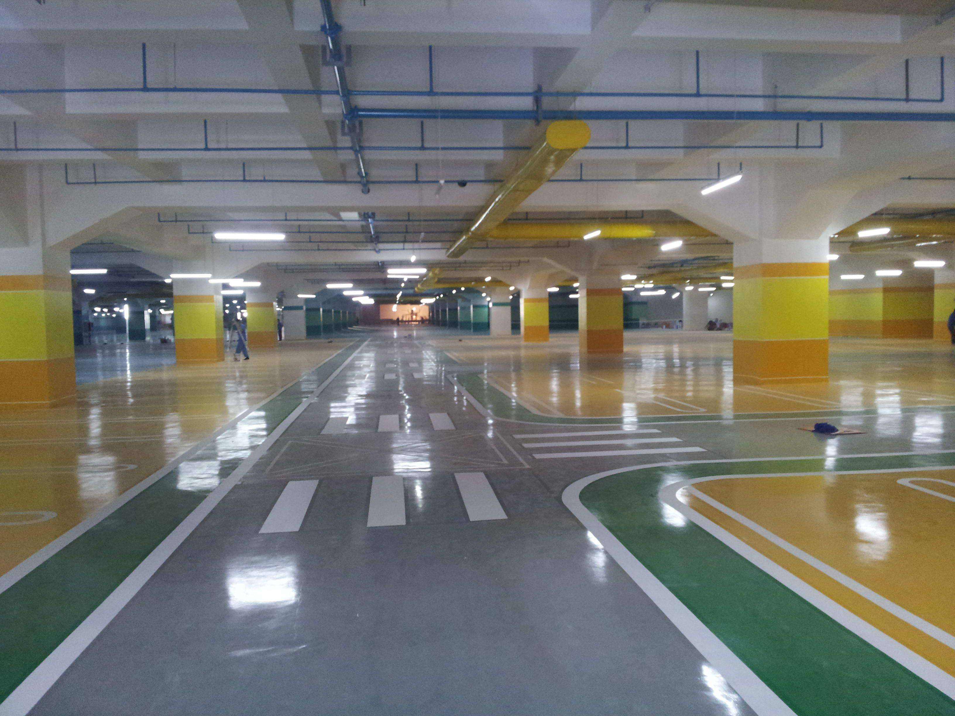 車庫地坪漆圖片/車庫地坪漆樣板圖 (2)