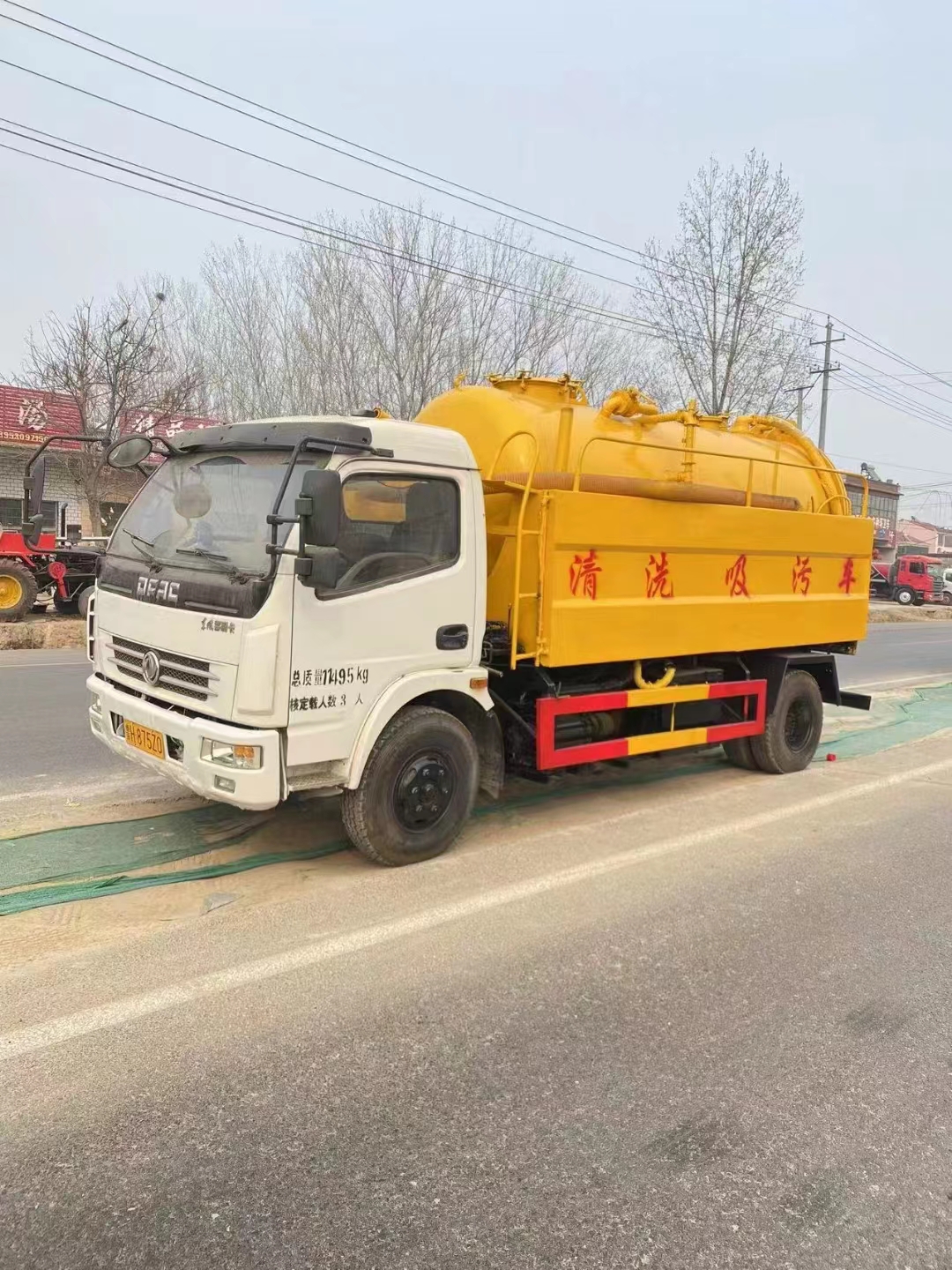 上海清洗吸污車圖片/上海清洗吸污車樣板圖 (2)