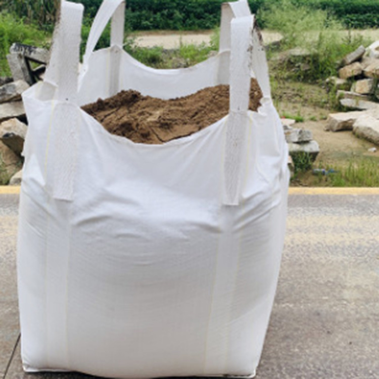 廠家批發(fā)白色噸袋廠家黃色噸包集裝袋1噸1.5噸太空污泥袋橋梁預(yù)壓袋