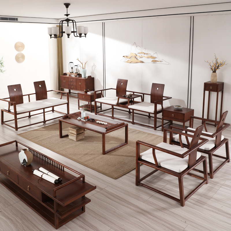 黑胡桃木家具圖片/黑胡桃木家具樣板圖 (3)