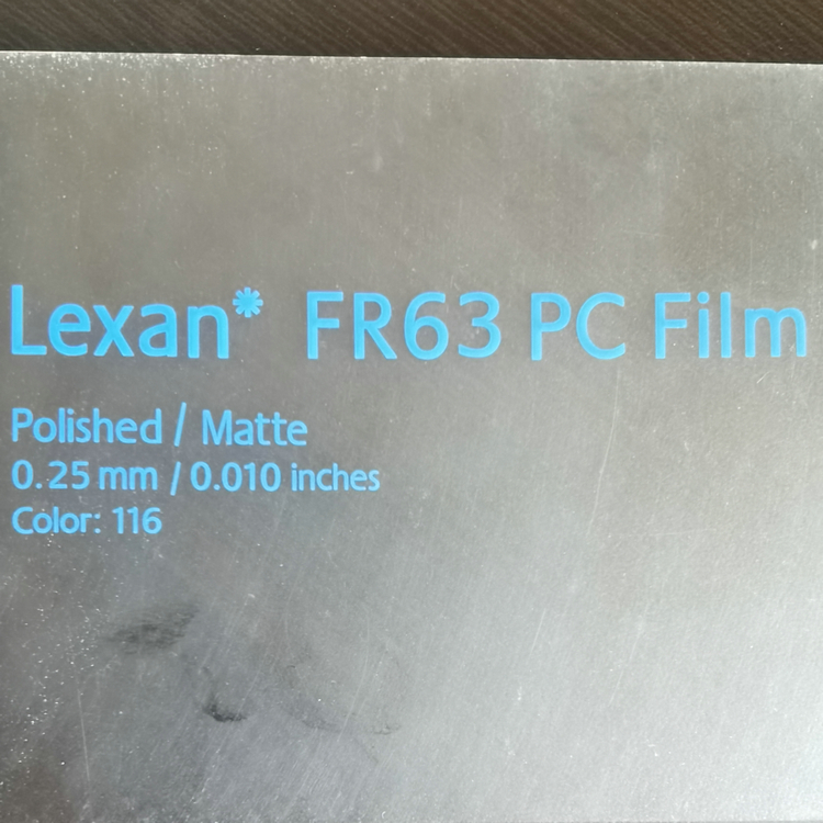 SABIC FR63  GE LEXAN 沙伯基础FR63-116 PC薄膜