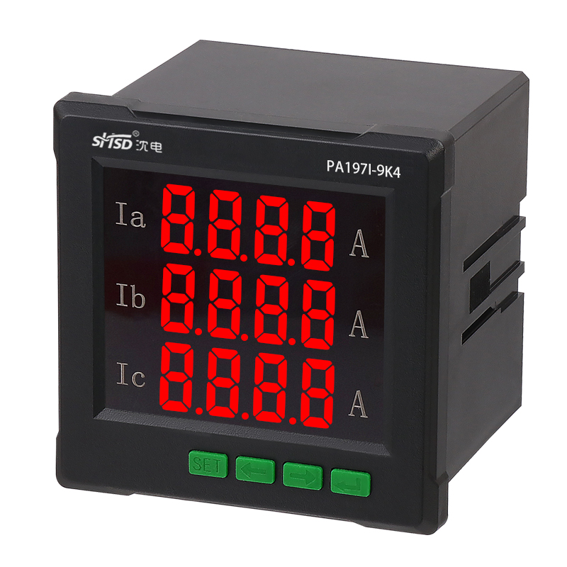 PA197I-9K4三相智能數(shù)顯交流電流表485