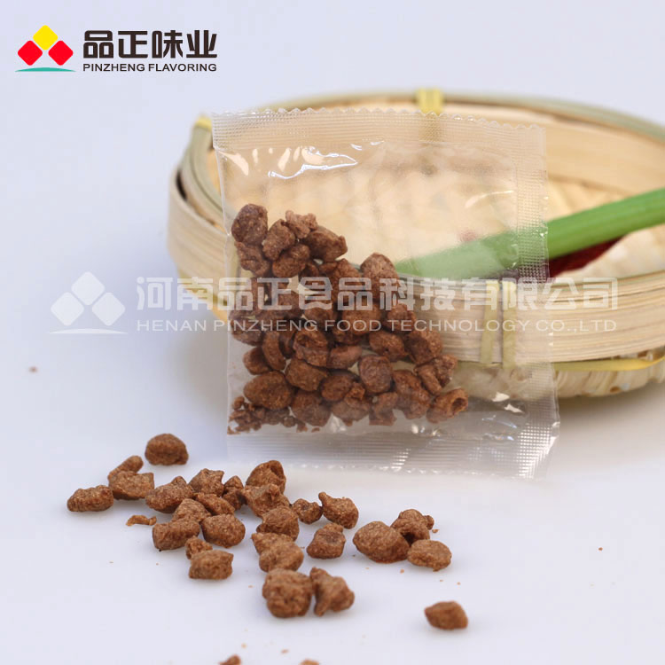 工廠定制生產(chǎn)調(diào)味膨化植物蛋白粒植物基人造肉粒肉制品替代肉制品 調(diào)味膨化植物蛋白粒