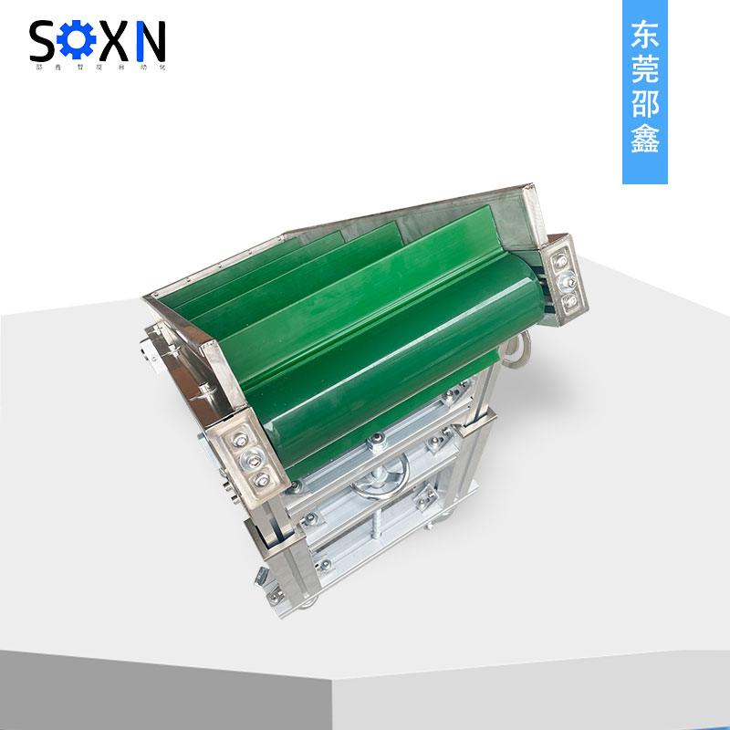 防滑皮帶機 大C護邊 平面直線式皮帶輸送機
