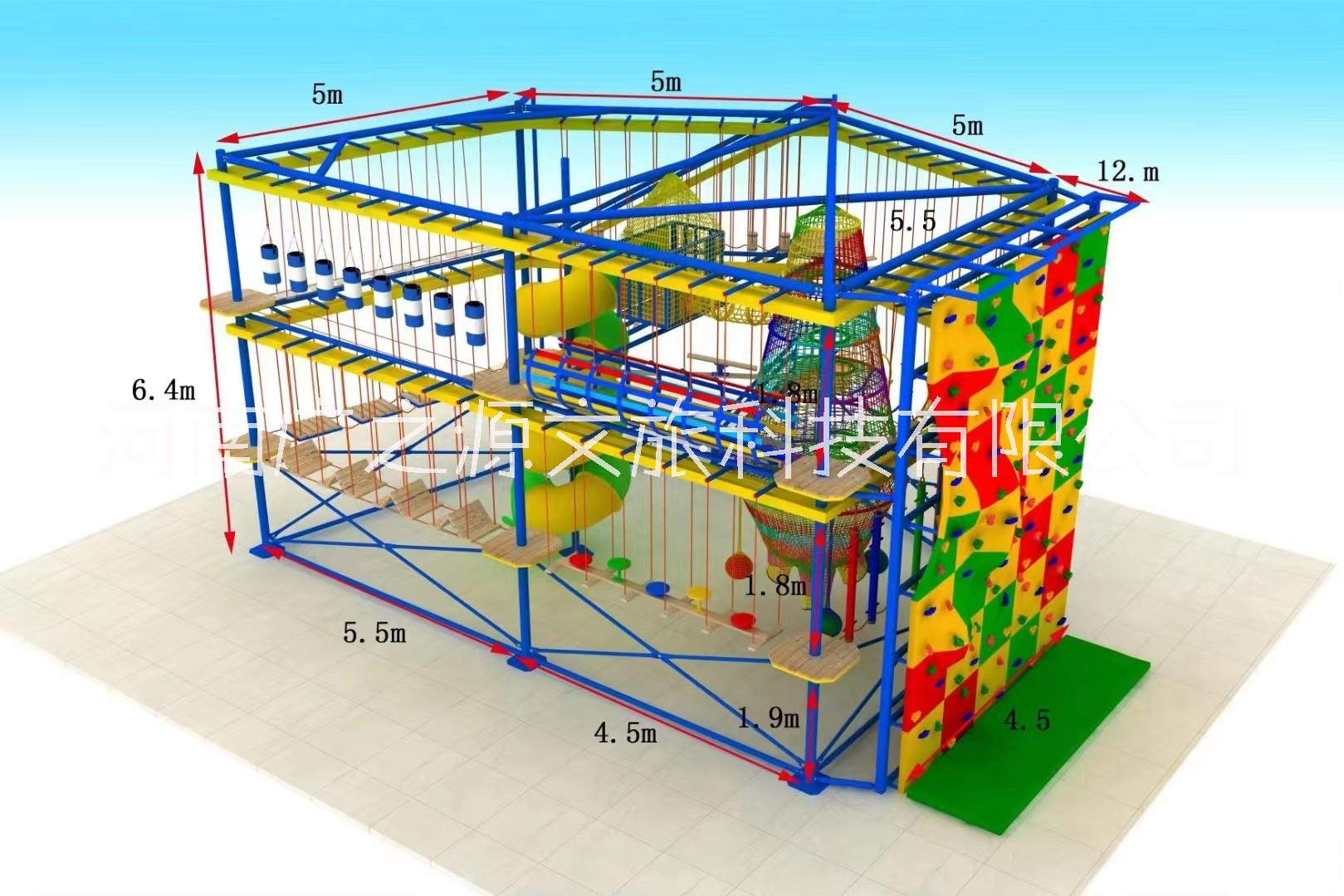 户外儿童拓展乐园游乐项目 素质拓展训练设施 广之源文旅科技图片