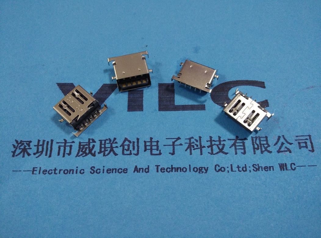 USB3.0母座 沉板DIP圖片