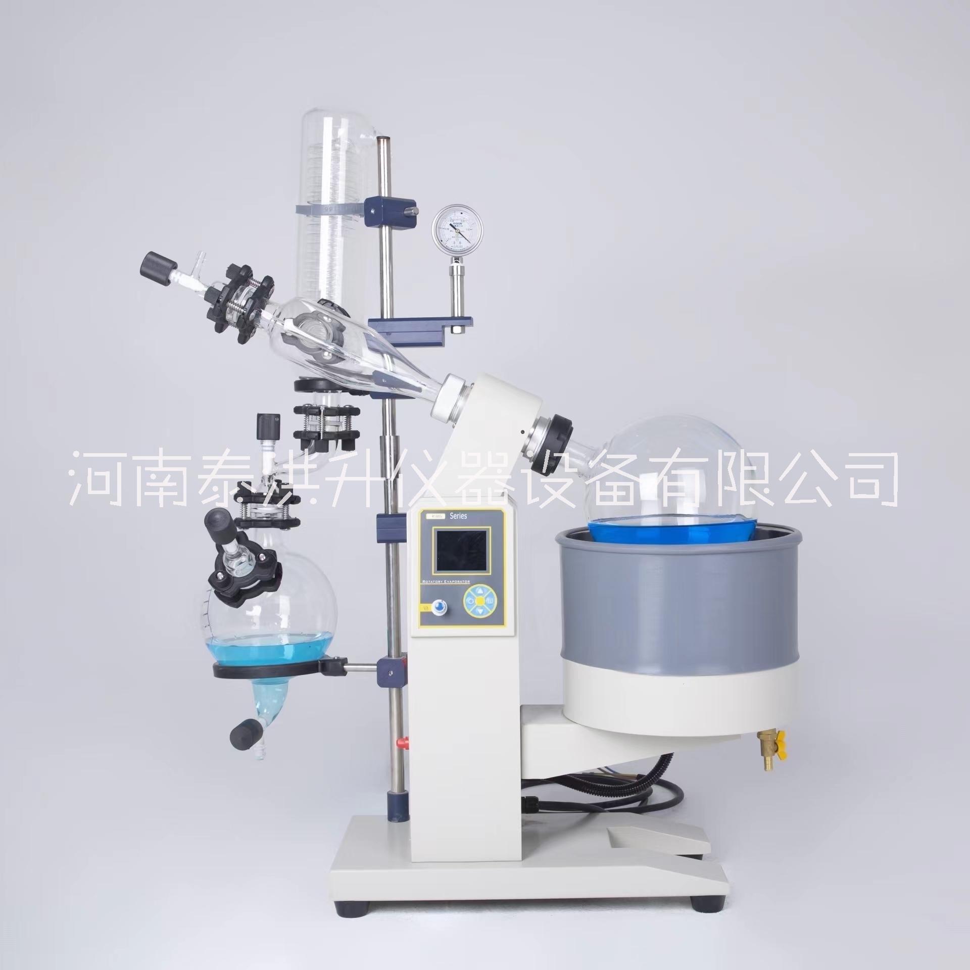 河南100L大功率單層玻璃反應(yīng)釜圖片