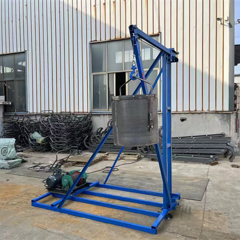 人工挖孔樁用小型吊機圖片/人工挖孔樁用小型吊機樣板圖 (1)
