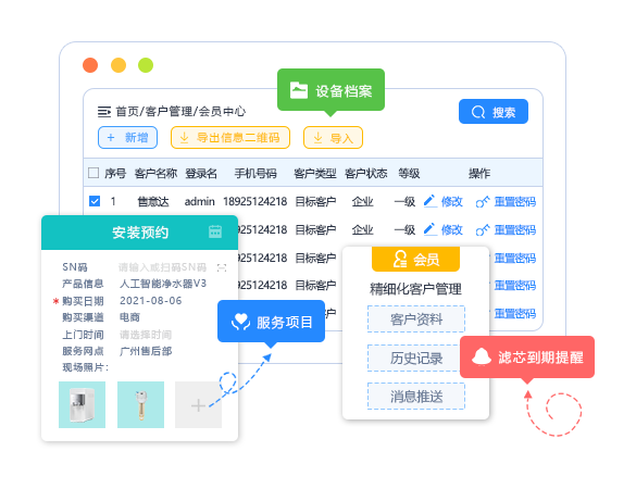 安防监控售后管理服务系统,安防监控售后服务管理平台