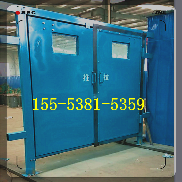 雙向無壓風門 煤礦井下雙向自動風門廠家 礦用竹膠板雙向行車風門