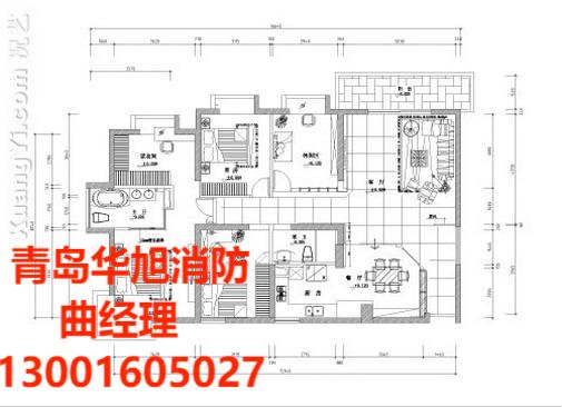 供应用于酒店消防图纸设计/消防图片