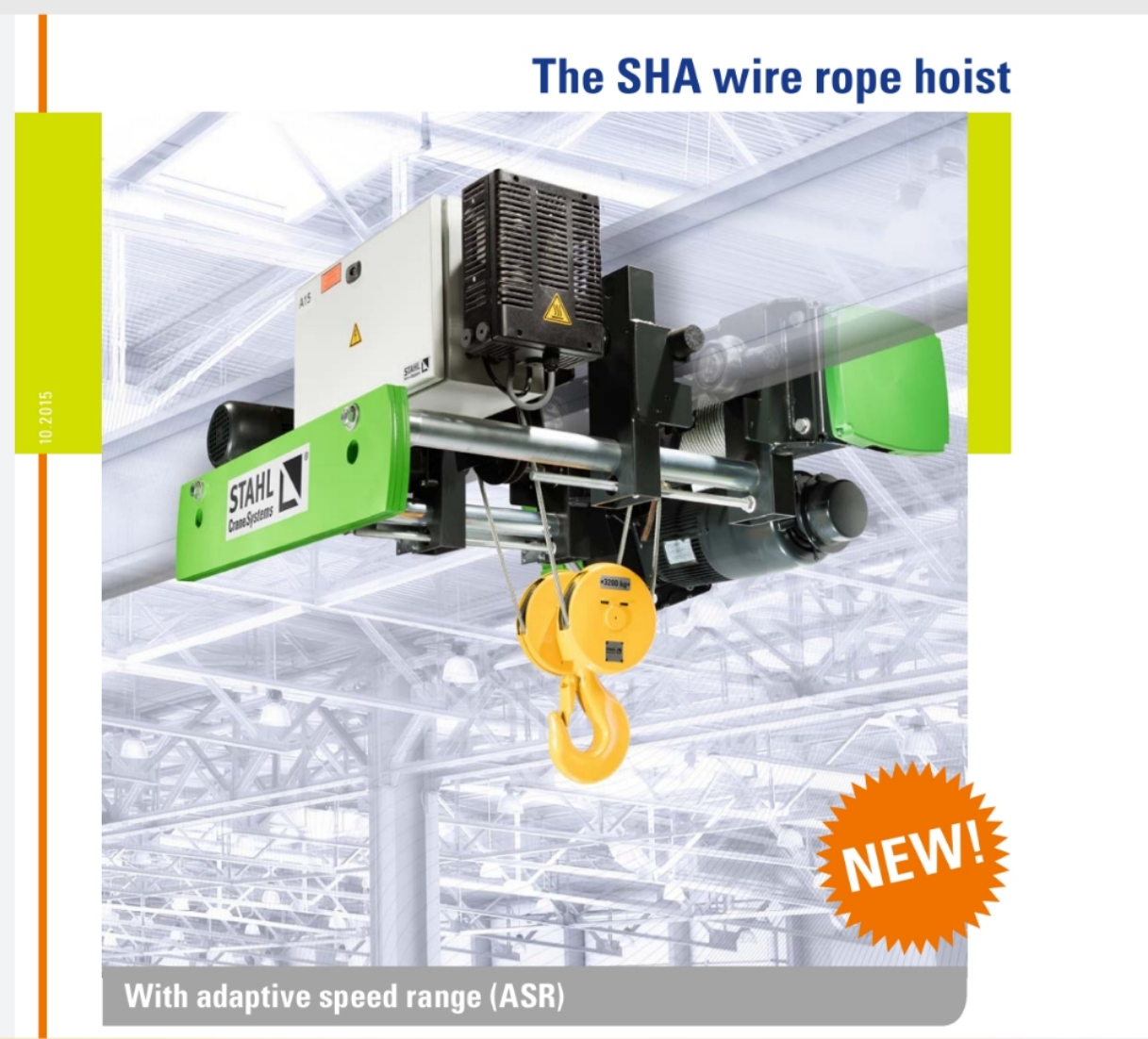 STAHL CraneSystems的SHA鋼絲繩葫蘆圖片