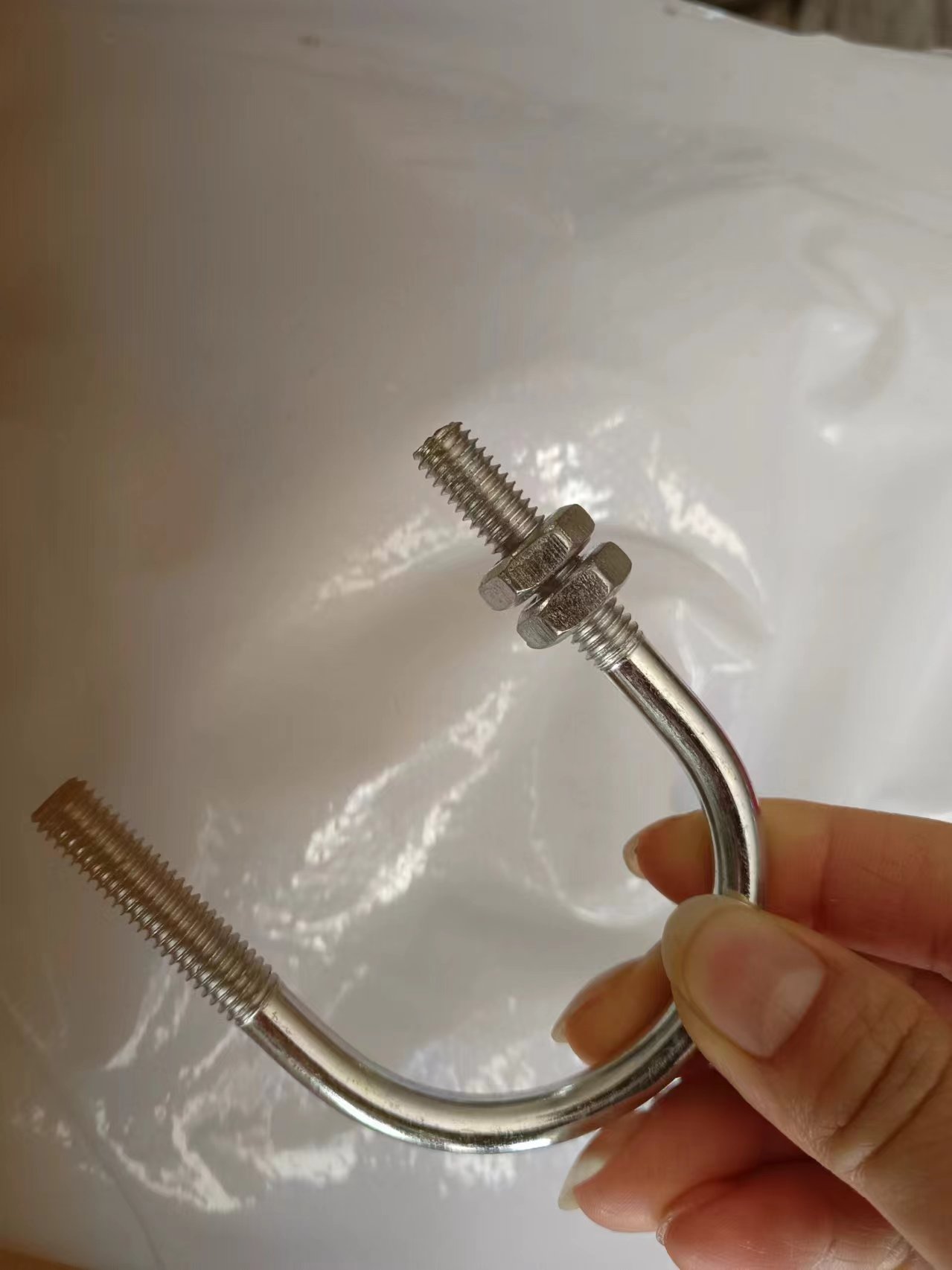 U型管卡批發(fā)鍍鋅U型卡箍管卡螺栓帶螺母圖片/U型管卡批發(fā)鍍鋅U型卡箍管卡螺栓帶螺母樣板圖 (2)