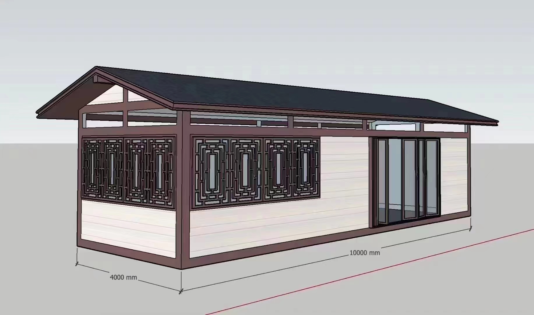 乌鲁木齐市金属雕花板门卫室厂家新疆金属雕花板门卫室厂家，报价，批发【新疆顺达鑫业钢结构有限公司】