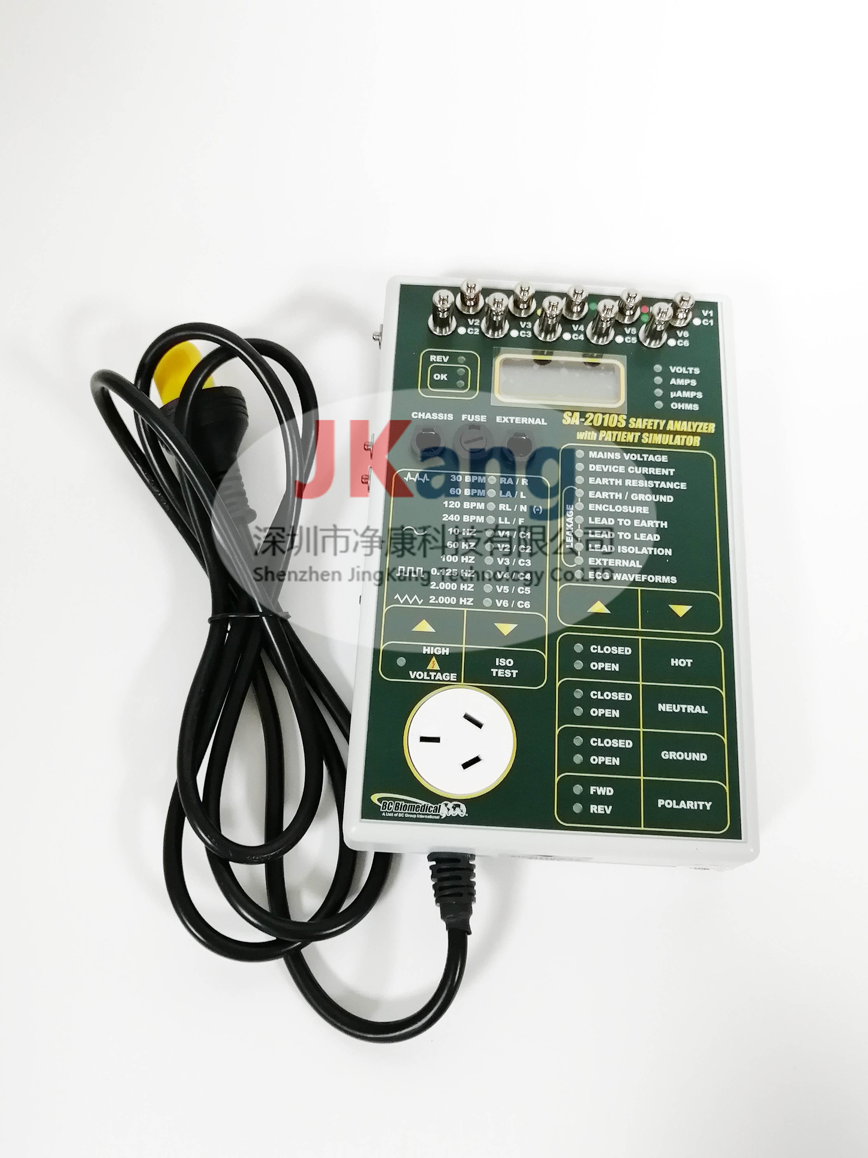 美國BC SA-2010S醫(yī)用安規(guī)測試儀圖片/美國BC SA-2010S醫(yī)用安規(guī)測試儀樣板圖 (1)