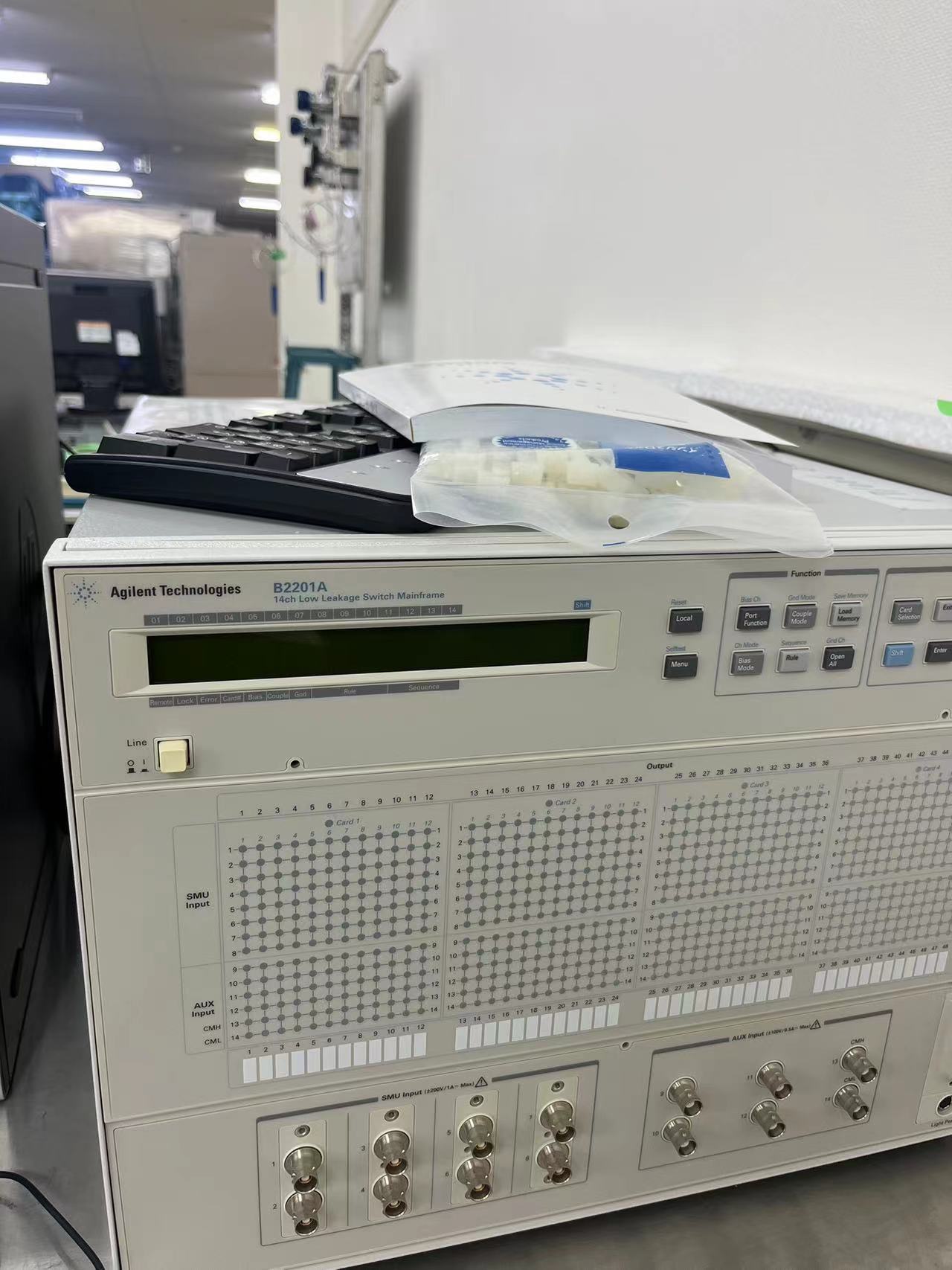 出售B2201A  Agilent/安捷伦B2201A 通道低泄漏开关主机图片