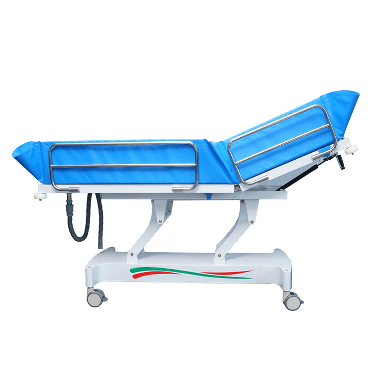愛樂醫(yī)療PTK-520手搖升降移動浴床 老人洗澡床圖片
