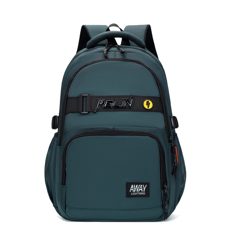 學(xué)院風(fēng)簡(jiǎn)約書包學(xué)生大容量雙肩包新款輕便休閑包校園潮搭學(xué)生包