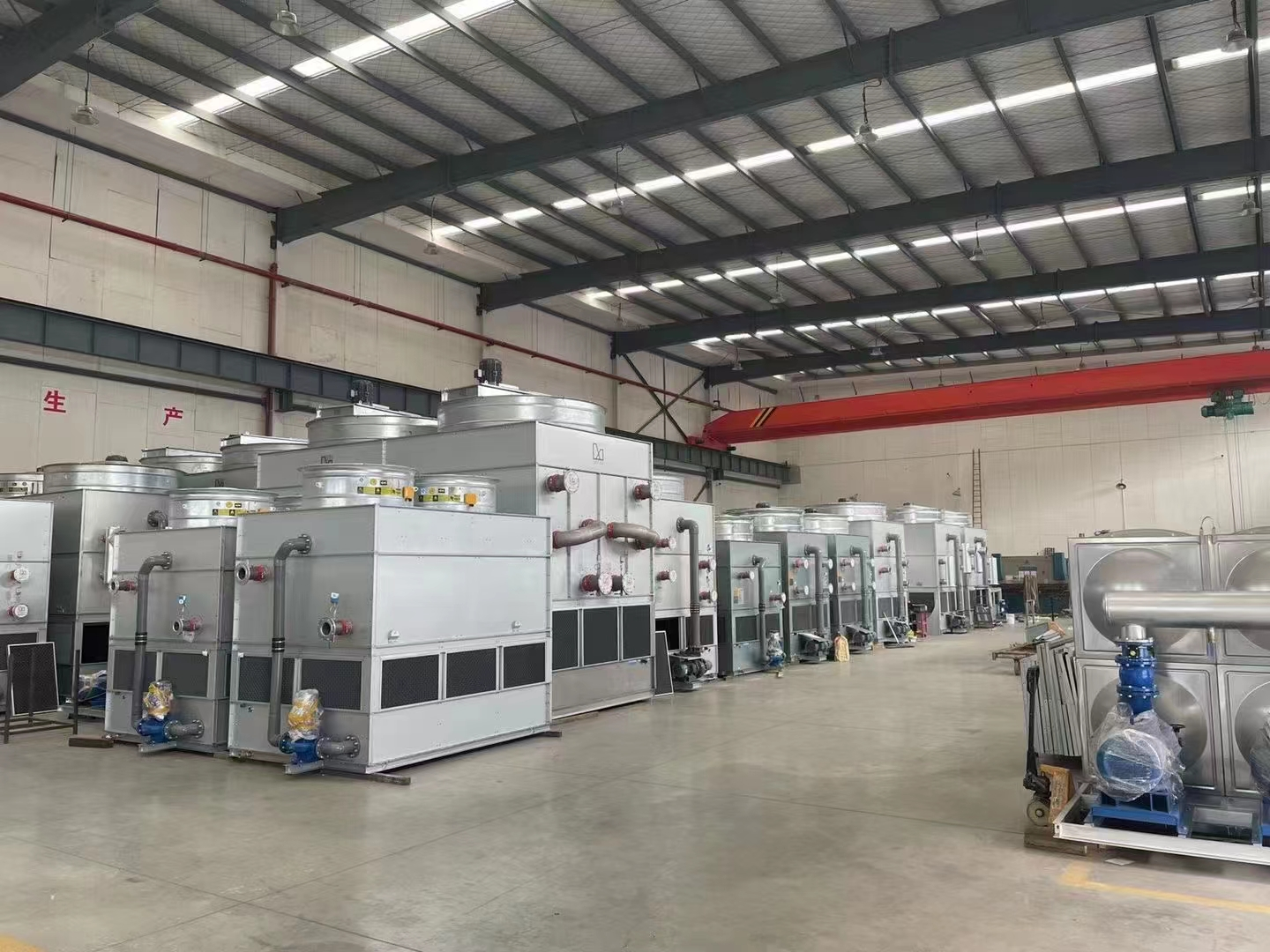 閉式冷卻塔方形不銹鋼涼水塔