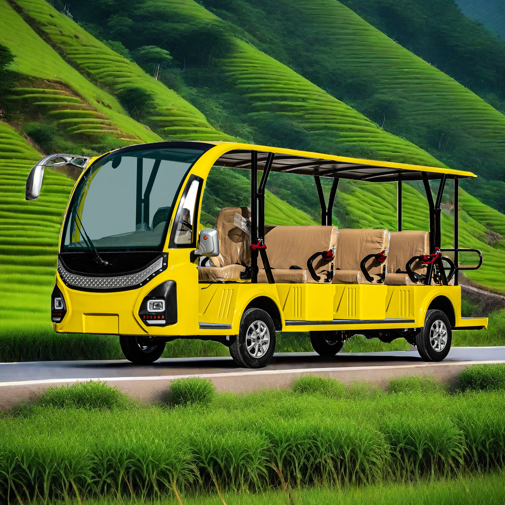 悍逸電動觀光車 旅游景區(qū)公園擺渡電瓶車 學(xué)校酒店接待車