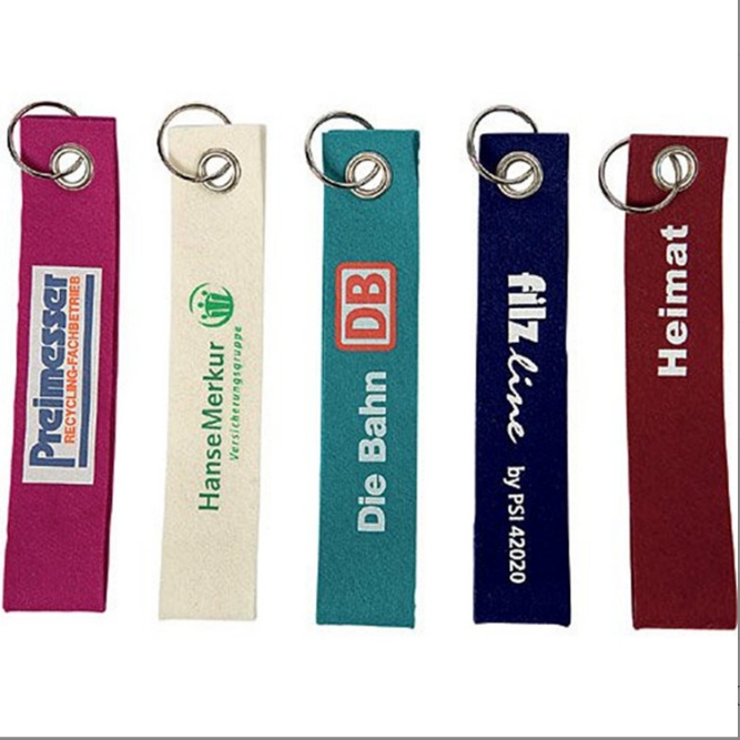 河北廠家批發(fā)毛氈鑰匙鏈廣告禮品鑰匙掛件鑰匙扣加logo 毛氈鑰匙扣定制