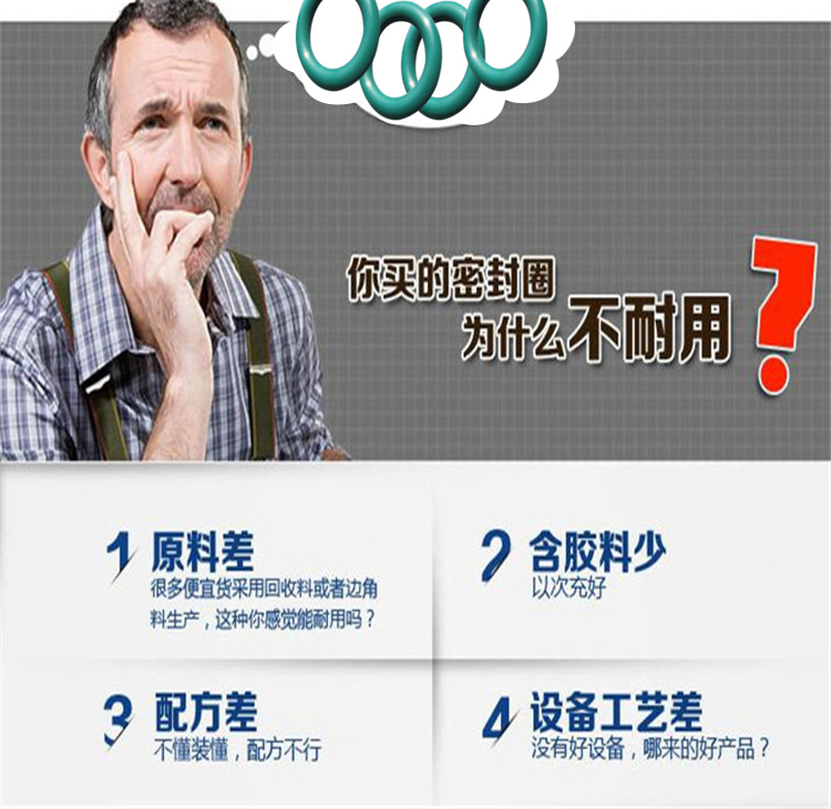 供應(yīng)用于冰箱的進口耐高溫密封圈