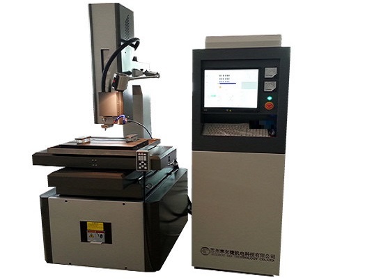 供應(yīng)三軸數(shù)控電火花穿孔機小孔機可配銑槽功能