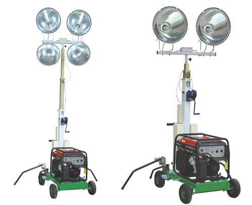 山東輕式移動照明車廠家直銷