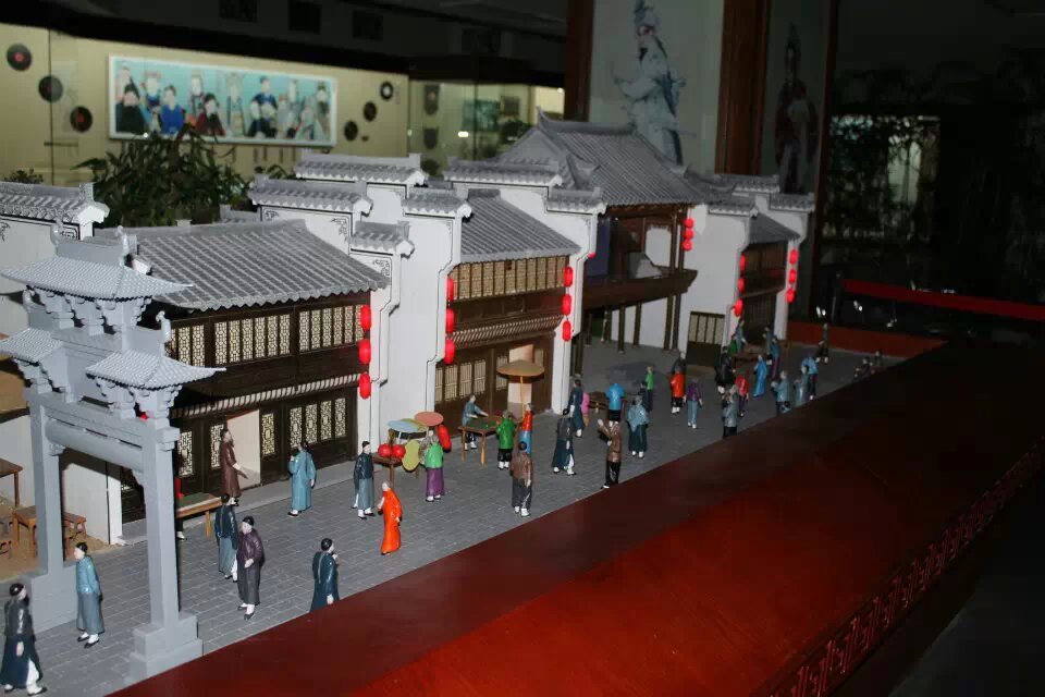 供應(yīng)用于各種展館的歷史還原古城場(chǎng)景