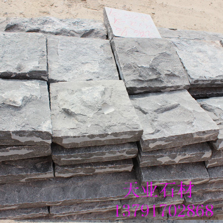 供應青石板材蘑菇面【青石板材定制規(guī)格齊全】，