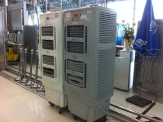 供應電子廠潔凈型濕膜濕簾加濕器