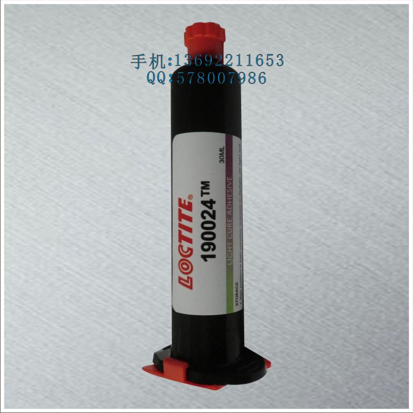 供應(yīng)用于化工產(chǎn)品的原裝樂泰190024膠水，樂泰UV膠水，