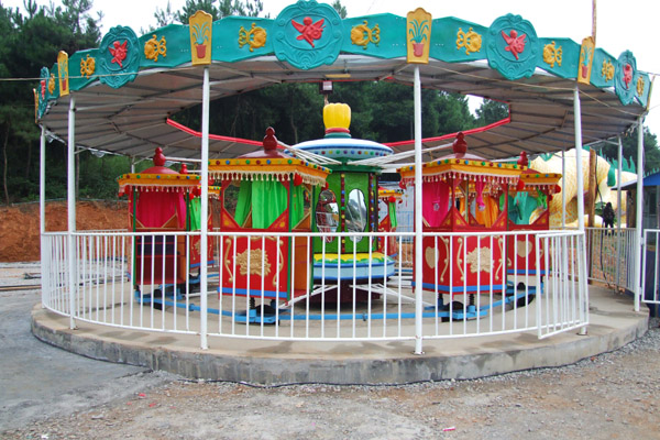 供應電動大花轎游藝機  電動大花轎游樂設備  創(chuàng)藝品牌直銷