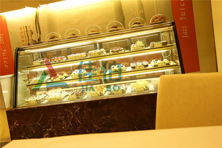 供應(yīng)用于蛋糕保鮮展示|后開門蛋糕柜|圓弧蛋糕保鮮的供應(yīng)安徽佳伯蛋糕冷藏保鮮展示柜