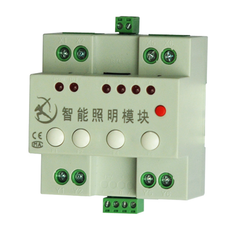 供應4路16安智能照明繼電器控制模塊-照明開關繼電器