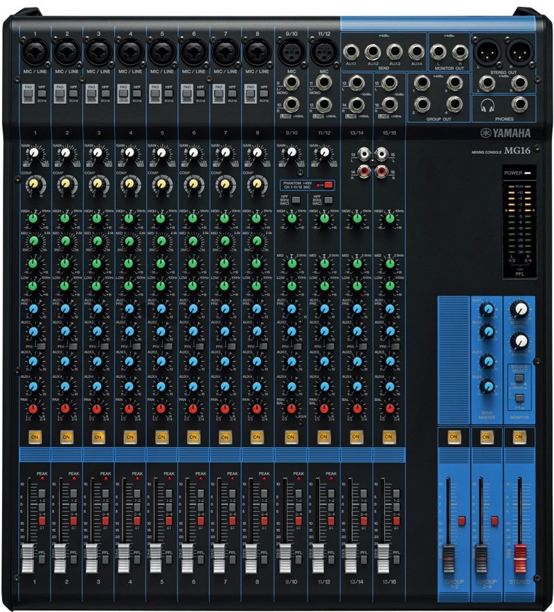 供應(yīng)Yamaha/雅馬哈MG16XU調(diào)音臺(tái)