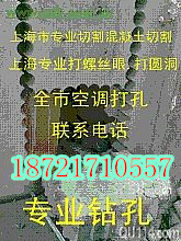 上海專業(yè)混凝土打墻洞工程打洞