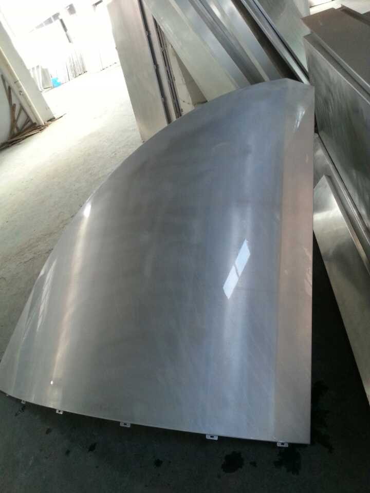 3.0厚灰色鋁單板 雙曲鋁單板 造型鋁單板 氟碳鋁單板 氟碳雙曲鋁單板