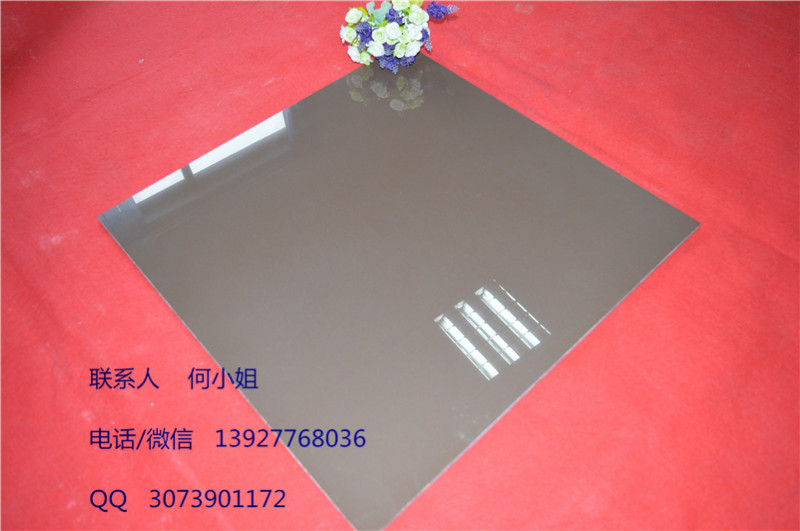 供應咖啡色600*600全瓷通體拋光磚 佛山陶瓷 地板磚