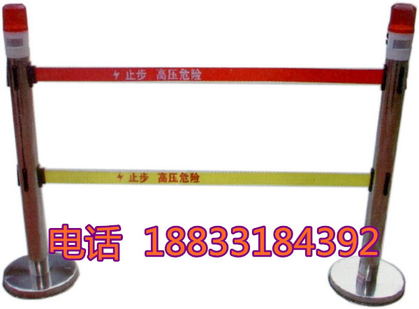 供應(yīng)用于的管式伸縮圍欄絕緣類(lèi)安全圍欄/不銹鋼帶式圍欄/玻璃鋼伸縮式a7報(bào)警式款式新穎