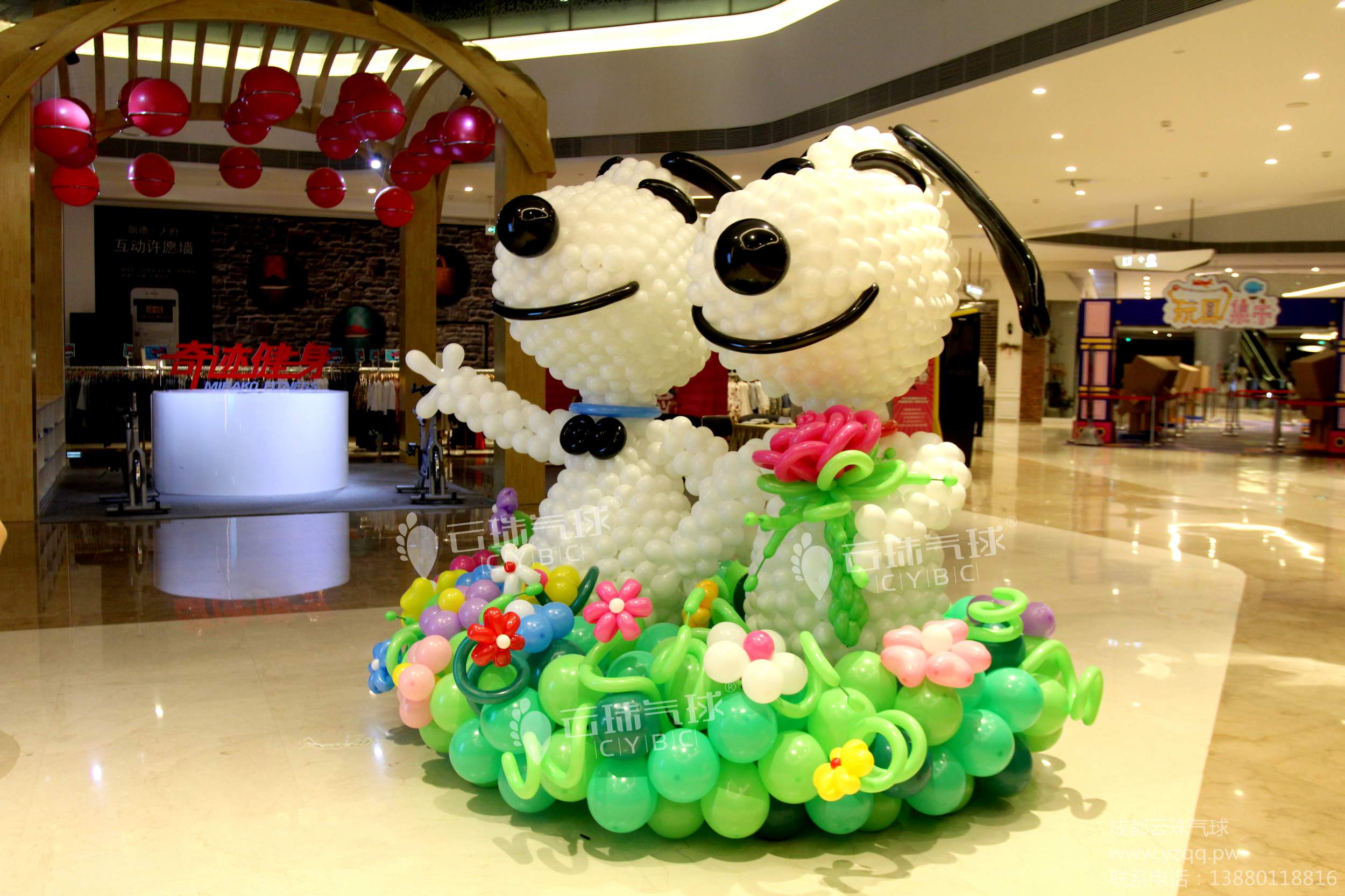 供應(yīng)創(chuàng)意氣球/成都?xì)馇蜓b飾/氣球造型