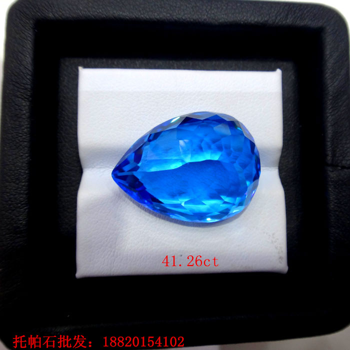 供應(yīng)用于的美麗水滴形托帕石41.26克拉托帕石鑲嵌吊墜 托帕石供應(yīng) 上海托帕石的價格 托帕石批發(fā)18820154102