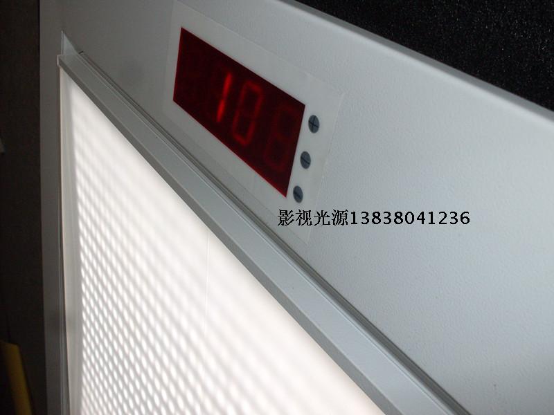 供應會議室三基色柔光燈GX-LED1000GDF遙控可調角度led格柵燈電動翻轉型錄播教室燈光