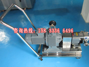 供應青島食品衛(wèi)生泵,移動式轉(zhuǎn)子泵,轉(zhuǎn)子泵,NCB不銹鋼內(nèi)嚙合轉(zhuǎn)子泵