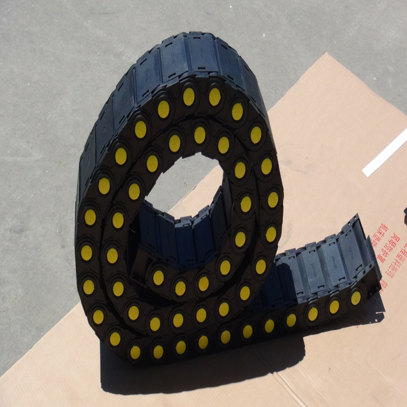 供應(yīng)承重塑料拖鏈 機(jī)床穿線尼龍拖鏈 增強(qiáng)增韌坦克鏈