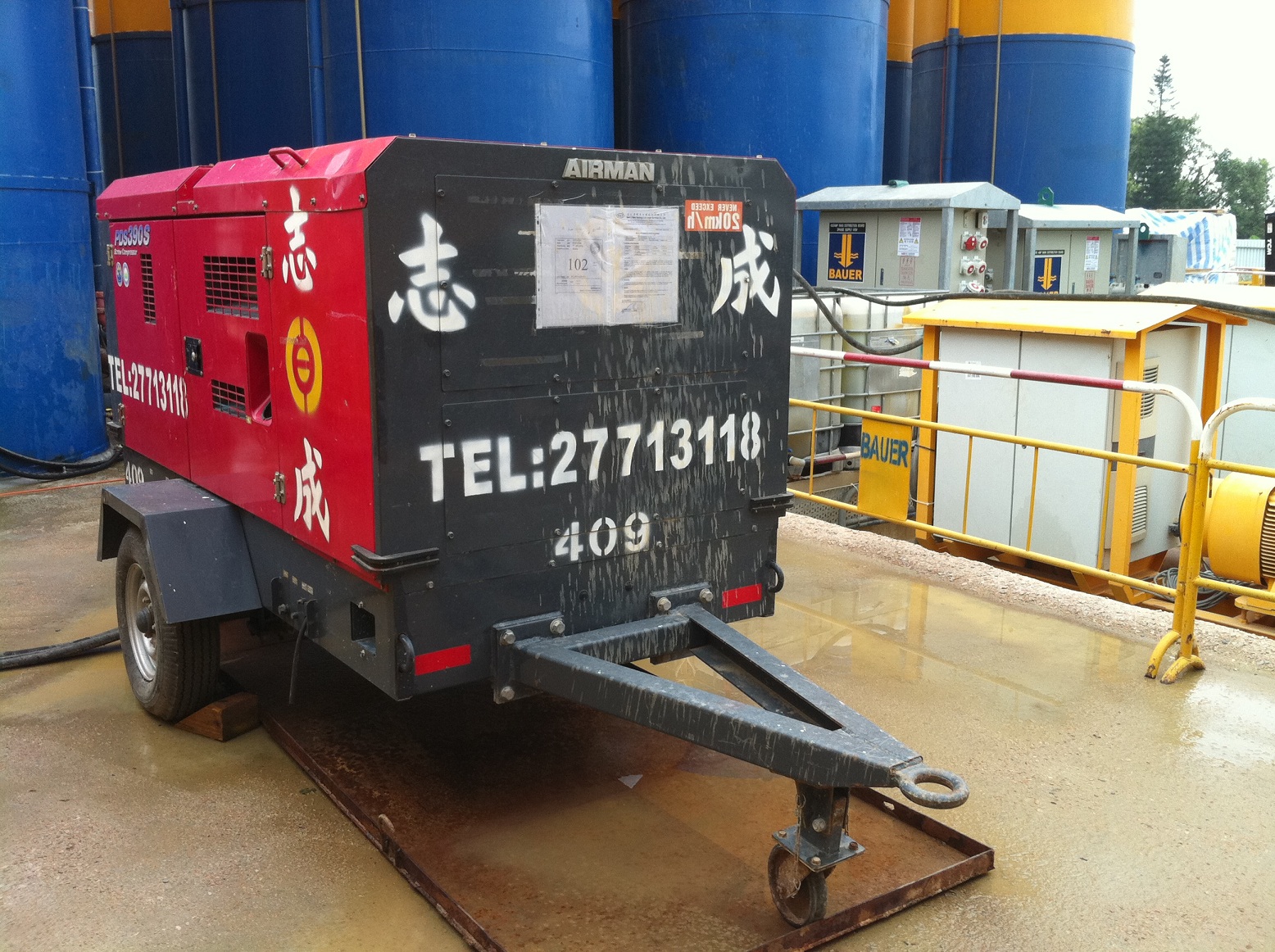 珠海橫琴出租埃爾曼空壓機(jī)