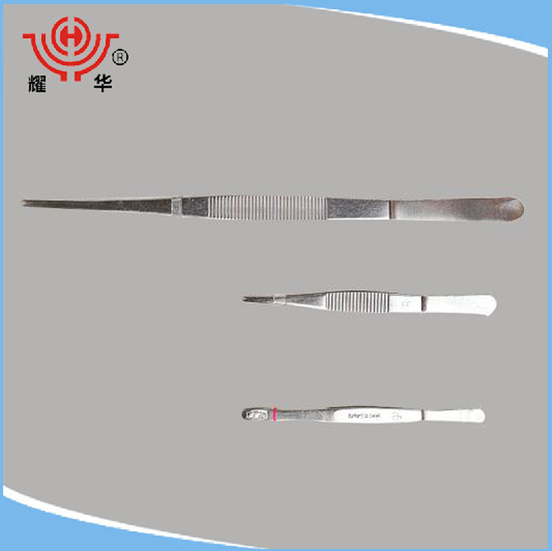 供應化驗室用不銹鋼指鑷12.5cm，生產(chǎn)商直銷 誠信經(jīng)營  質(zhì)優(yōu)價廉 可定制