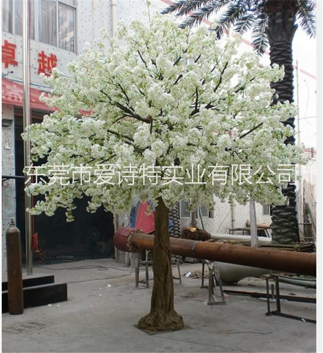 仿真櫻花樹仿真，東莞假樹工廠，人造櫻花樹 假櫻花樹 造型樹 專業(yè)定做 *惠