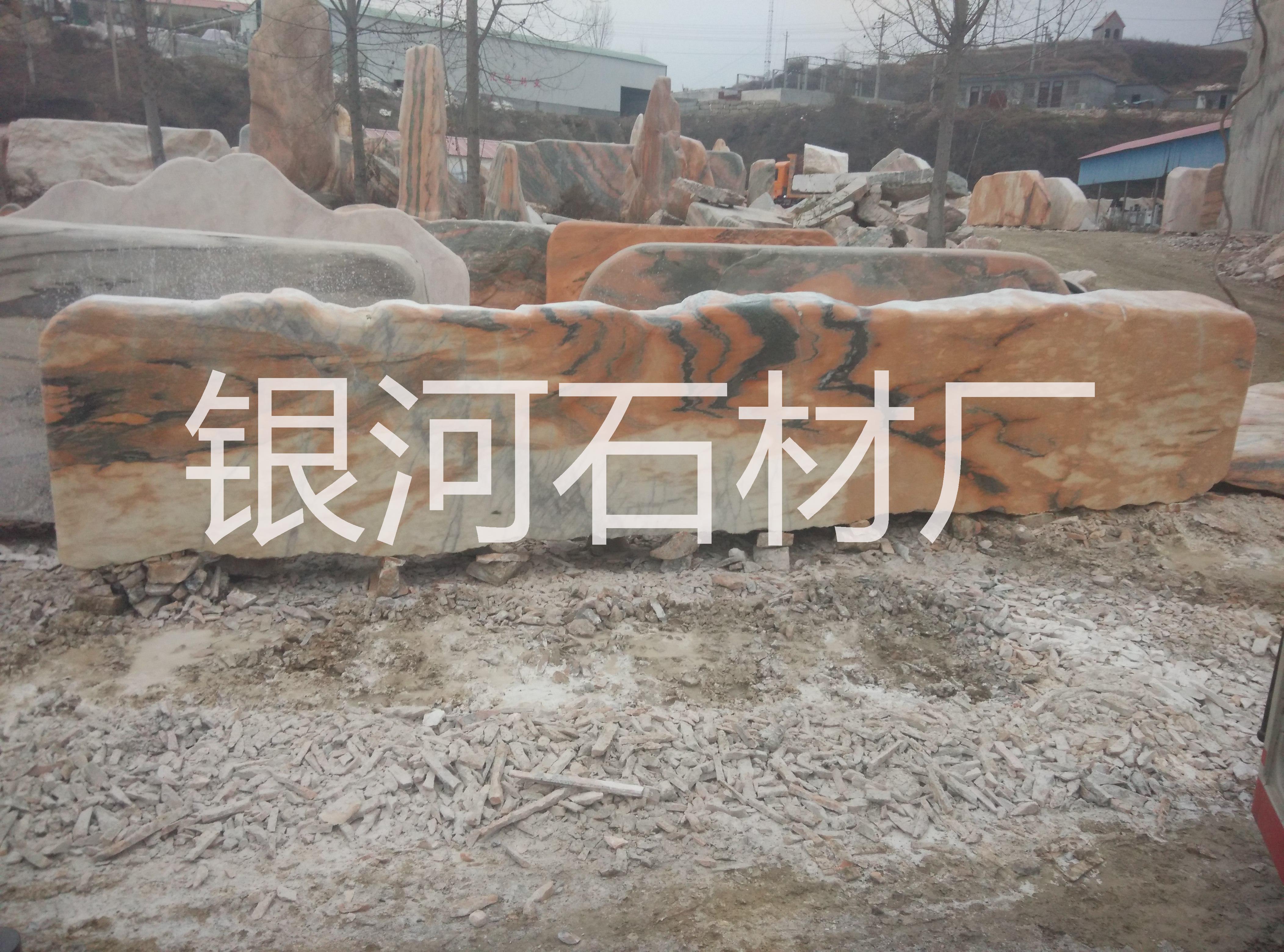 南陽晚霞紅招牌石基地 招牌石廠家